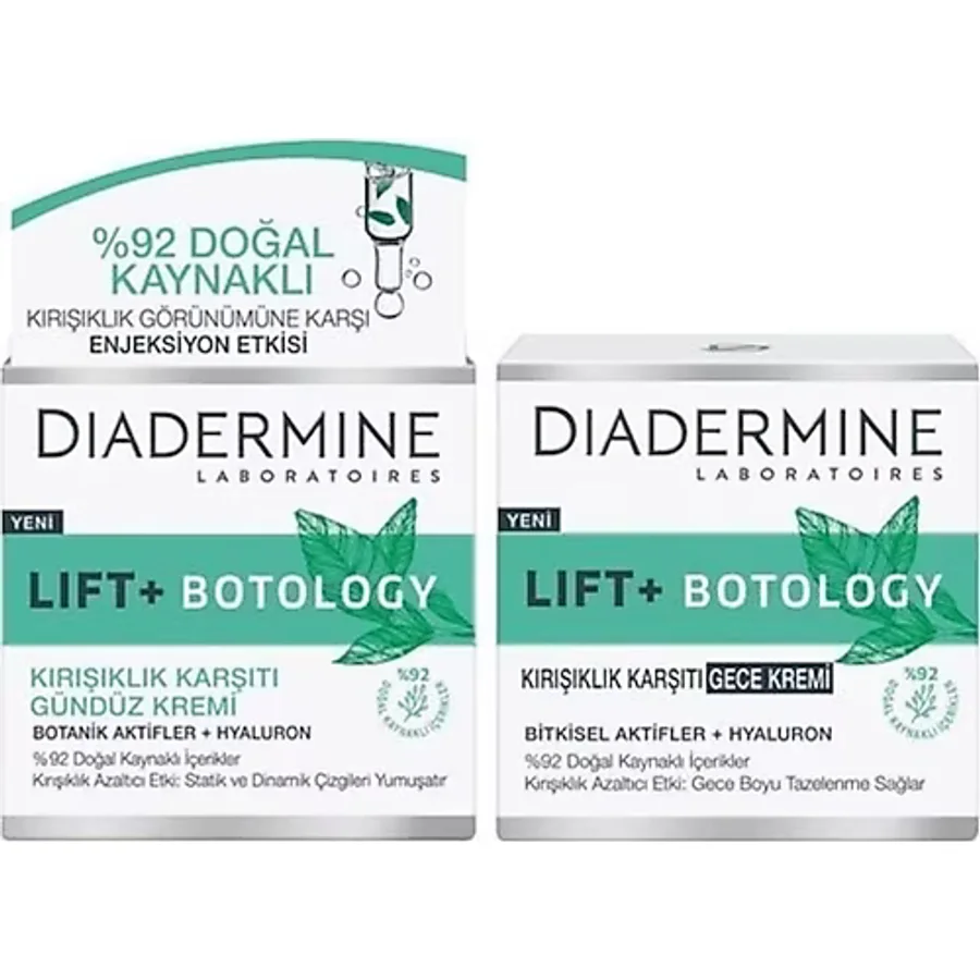 Diadermine Lift+ Botology Gündüz ve Gece Kremi 50 ml + 50 ml