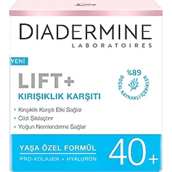 Diadermine Lift+ Kırışıklık Karşıtı 40+ 50 ml Gündüz Kremi