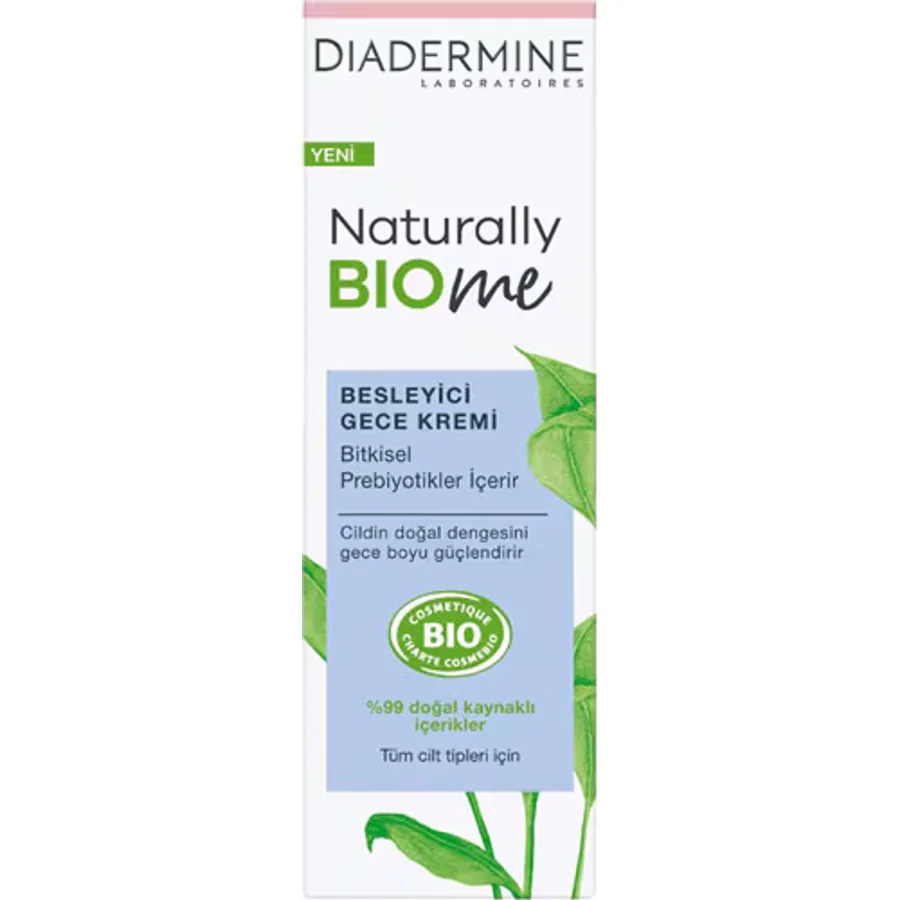 Diadermine Naturally BIOme Besleyici 50 ml Gece Kremi