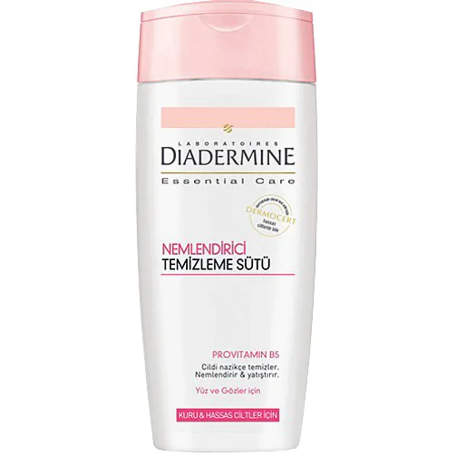 Diadermine Nemlendirici 200 ml Yüz Temizleme Sütü