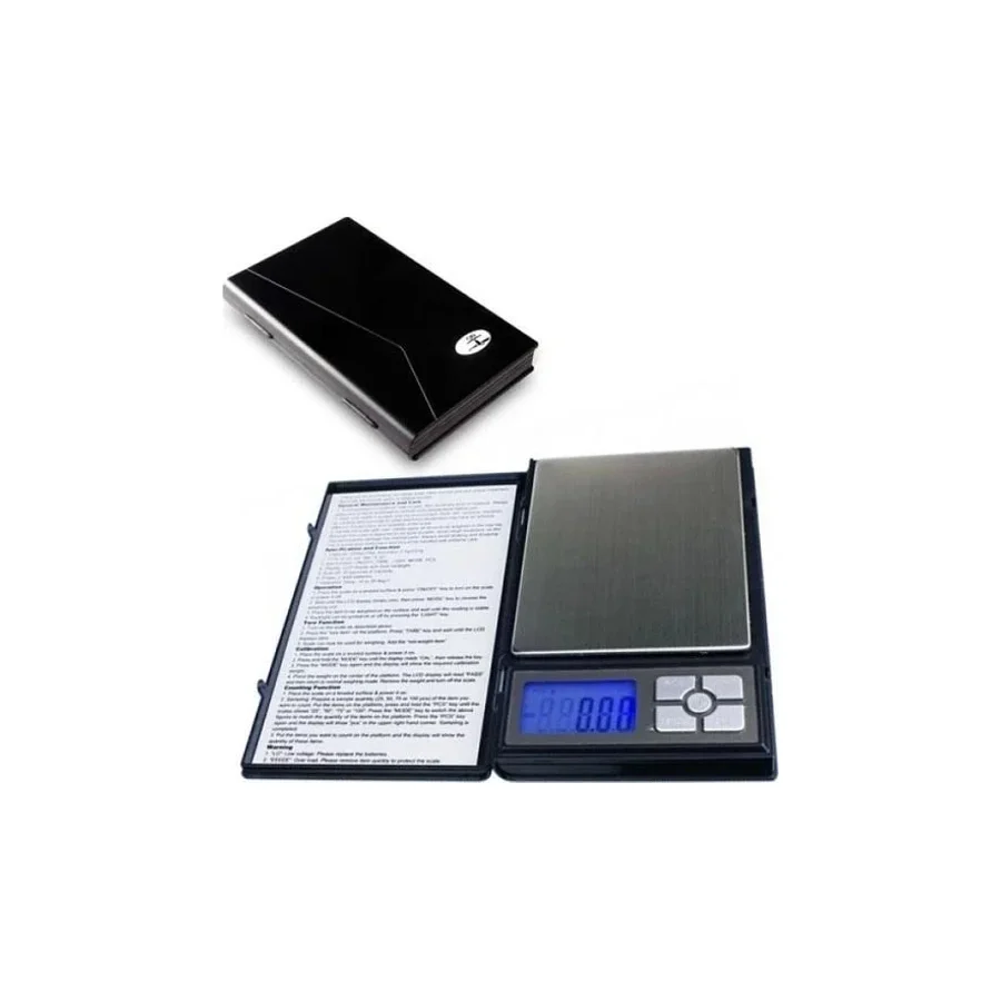 Diamond Dijital Göstergeli Notebook Hassas Kuyumcu Terazisi (500 Gr-0.01)) - Renkli