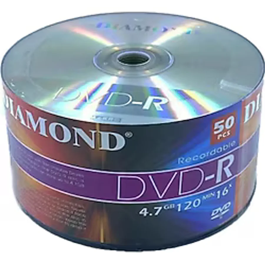 Diamond Dvd-r 4.7gb 16x 120dk 50li Paket