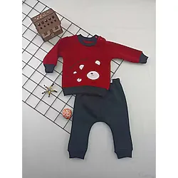 DİAMONDSTAR BEBEK 3İP ŞARDONLU EŞOFMAN TAKIM