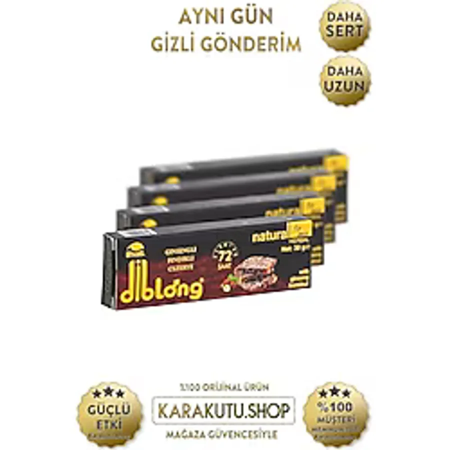 Diblong Cezerye 4'Lü Cinsel Istek Performans Artrıcı Tek Ebat