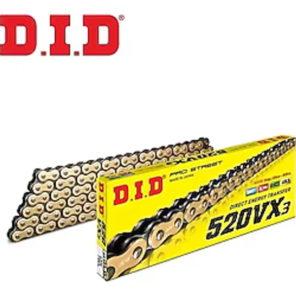Dıd 520Vx3 Gold X - Ring Zincir-108 Bakla