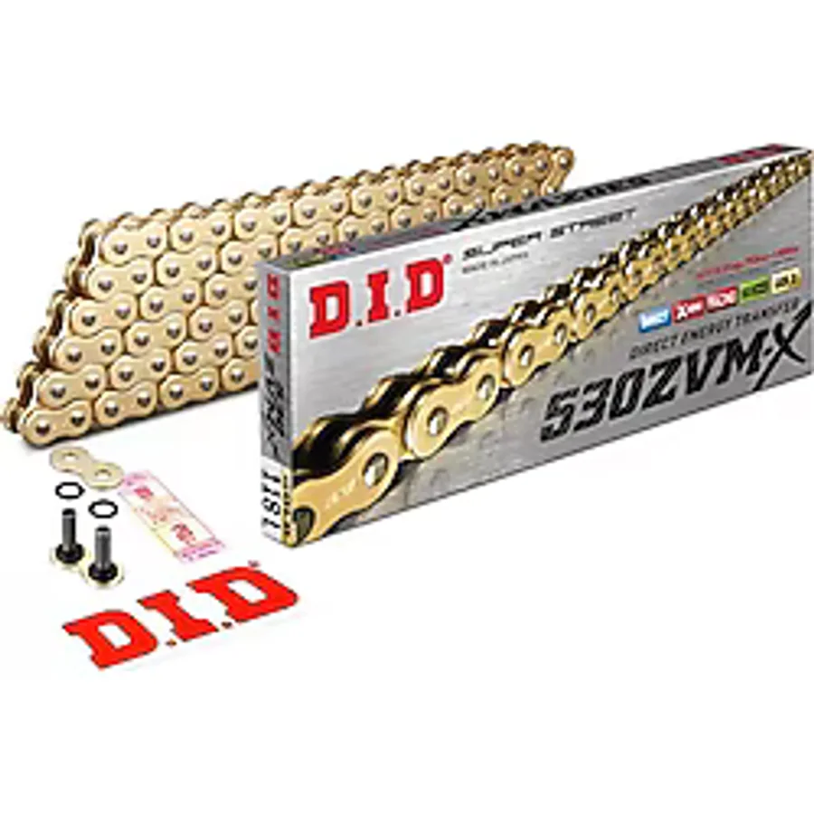 Did 530-118Zvm-X 2008-2016 Suzuki Gsx 650 F Uyumlu Zincir Zvm-X Xring Gold (Sarı) Renk