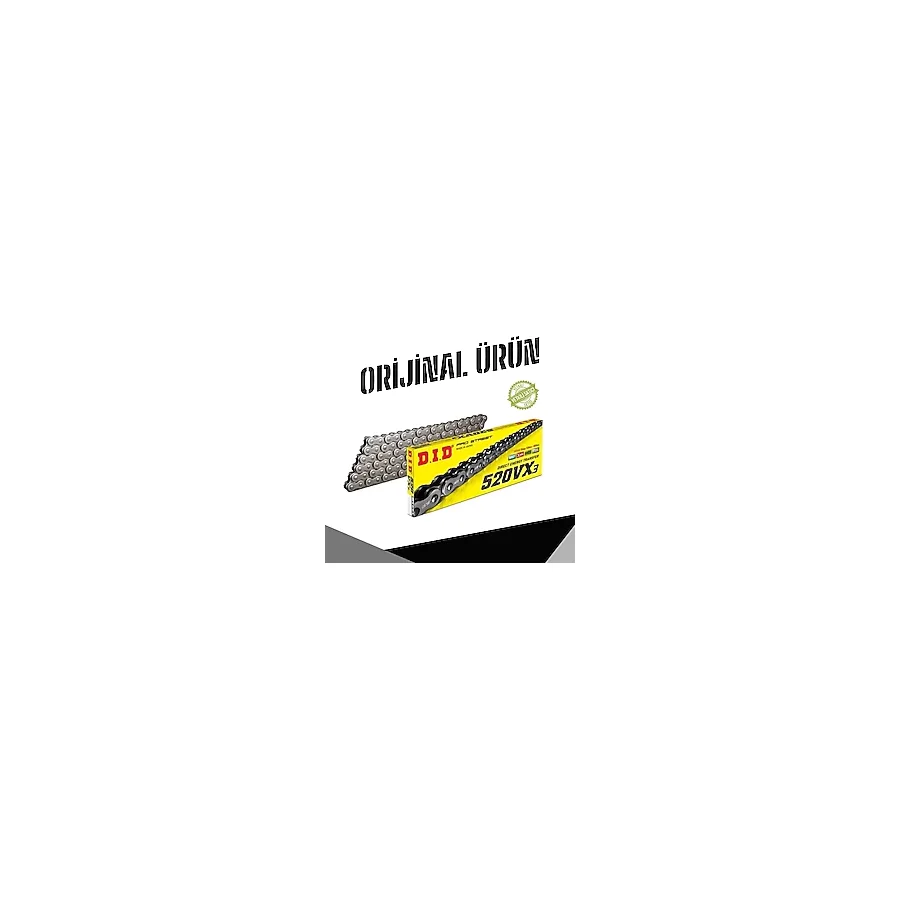 Dıd Honda Nc750x Dct 2014-2025 520-114 Bakla Vx3 X-ring Zincir Çelik Renk