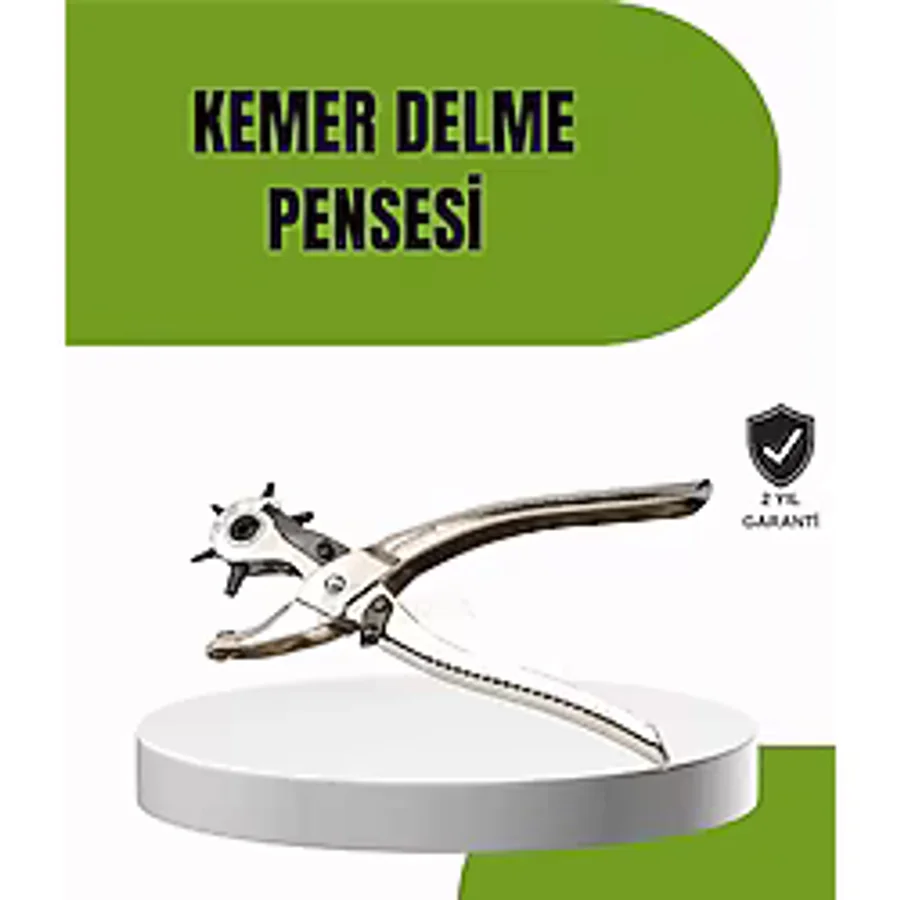 Die Grup Deride Kemer Çanta Ayakkabı Delme Pensesi 6 Uçlu Döner Başlıklı Tamir Aleti