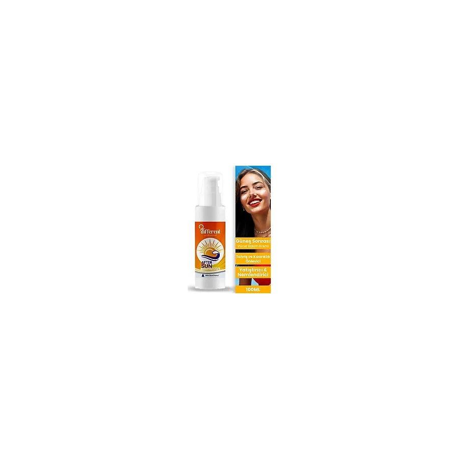 Different Tahriş Azaltıcı Leke Önleyici Güneş Sonrası Bakım Kremi 100Ml