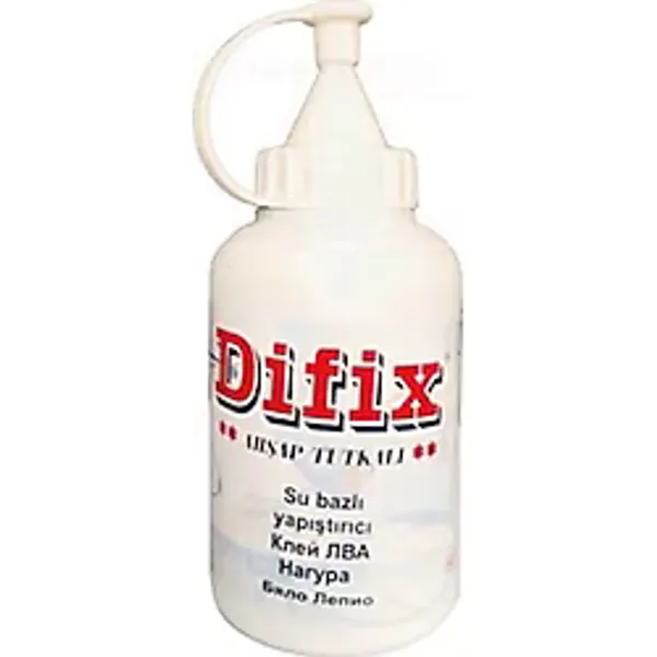 DİFİX SU BAZLI PVA ESASLI ÇOK AMAÇLI BEYAZ TUTKAL 350 GRAM