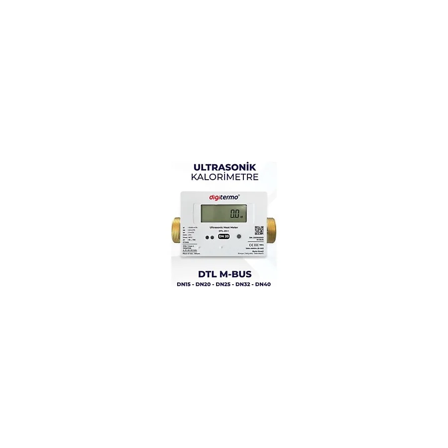 Digitermo Ultrasonik Kalorimetre- Dn 20 M-Bus - Uzun