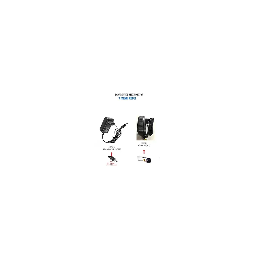 Digitürk Hd 9503 Uydu Alıcı Adaptör Iğne Uçlu 12V 2Amper