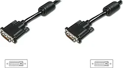 Digitus AK-320101-050-S 5 m DVI Kablo