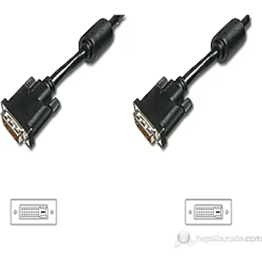 Digitus AK-320101-100-S 10 m DVI Kablo