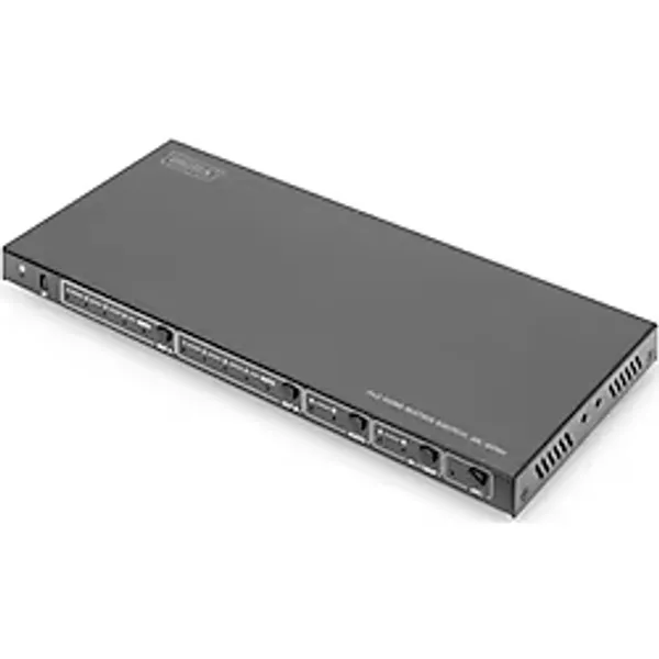 DIGITUS Digitus 4x2 HDMI Matrix Switch, 4K/60Hz Scaler özelliği, EDID, ARC, HDCP 2.2, 18 Gbps