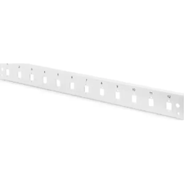 Digitus Dn-96200-Ql Sürgülü Boş Fiber Optik Sonlandırma Kutusu İçin Ön Panel, Kilit Mekanizmalı, 12