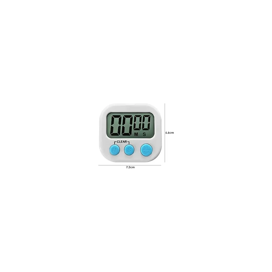 Dijital Ekranlı Alarmlı Mıknatıslı Mutfak Zamanlayıcı Fırın Timer B76