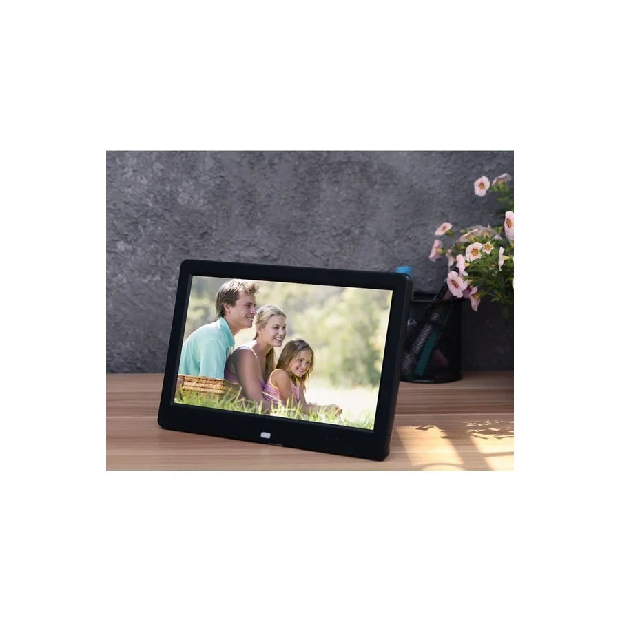 Dijital Fotoğraf Çerçevesi 10.2 inç Video+Mp3 Kumandalı