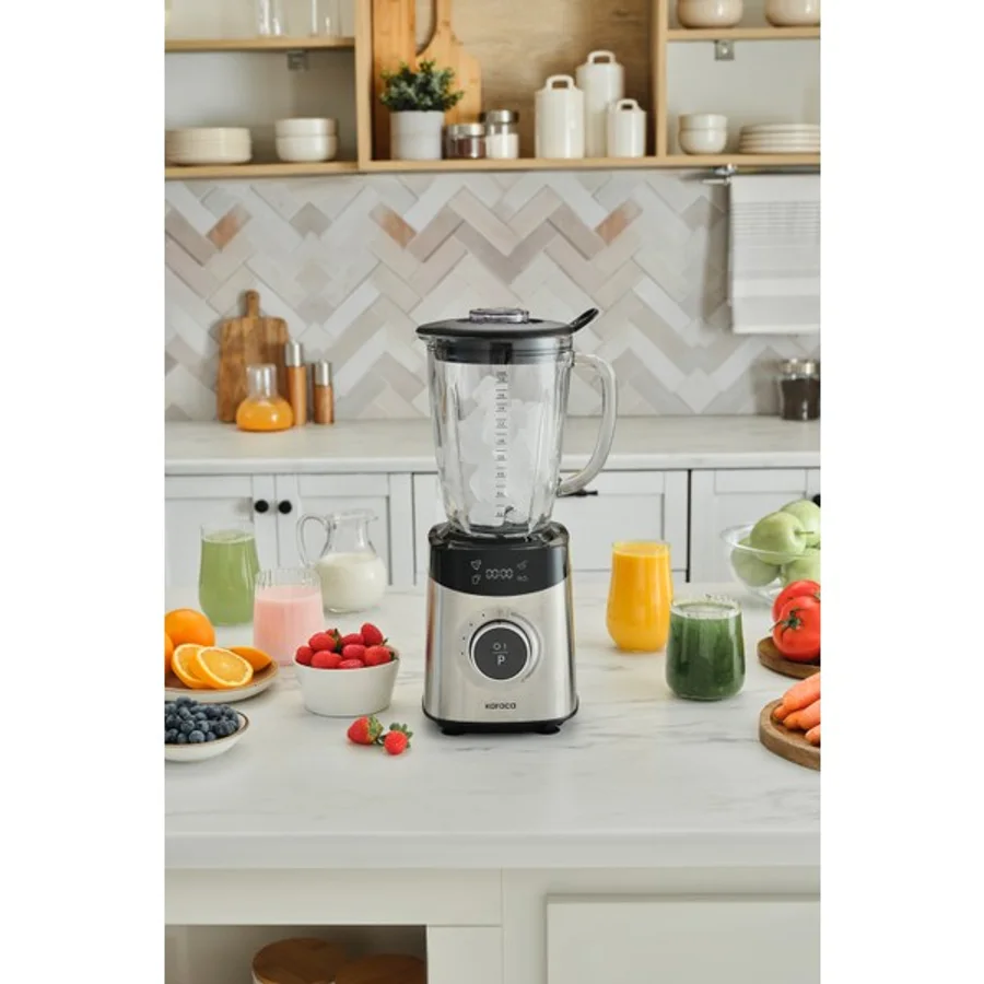 Dijital Inox Smoothie Blender 1800 W ile Sağlıklı Içecekler Hazırlayın