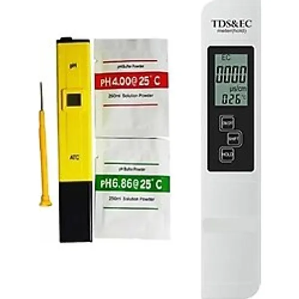 Dijital Ph Ölçer Tds Ec Metre Termometreli Su Kalite Ölçüm Cihazı - Test Cihazları