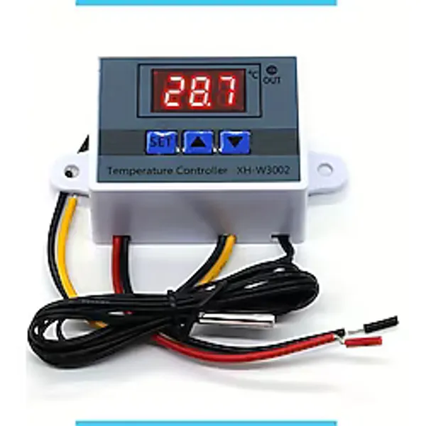 Dijital Termostat Xh-W3002 Led Ekranlı Sıcaklık Kontrol Cihazı 220V