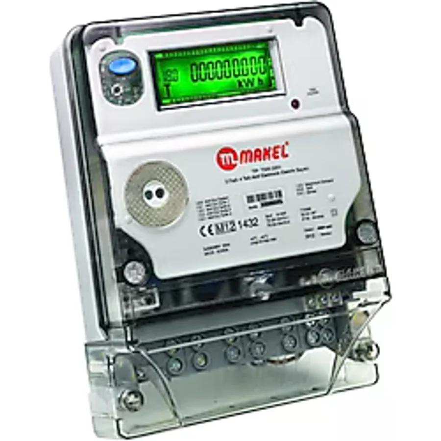 Dijital Trifaze Elektrik Sayacı, Güç ve Enerji Takibi, Yüksek Hassasiyet - Seçenek 1