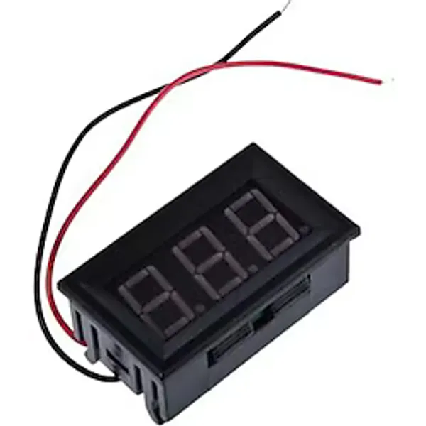 Dijital Voltmetre AC 30-500V 2 Kablolu