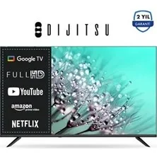 Dijitsu 55 DG 22000 4K Ultra HD 55" 140 Ekran Uydu Alıcılı Google Smart LED TV