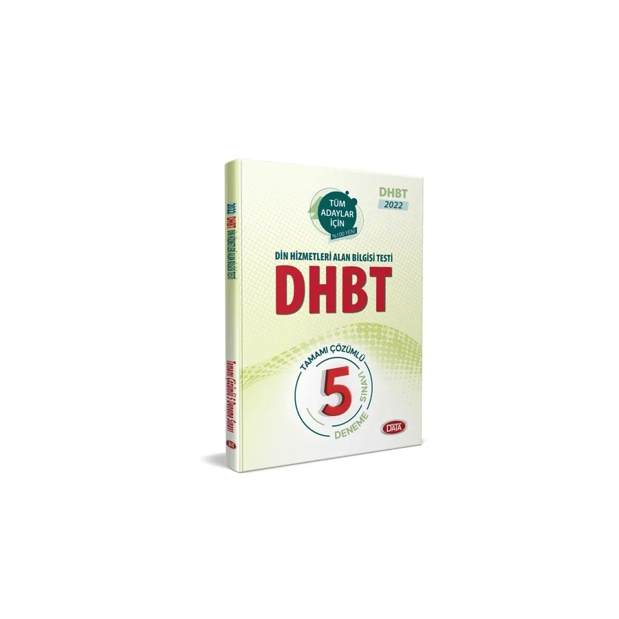 Din Hizmetleri Alan Bilgisi Testi (Dhbt) Tamamı Çözümlü 5 Deneme Sınavı