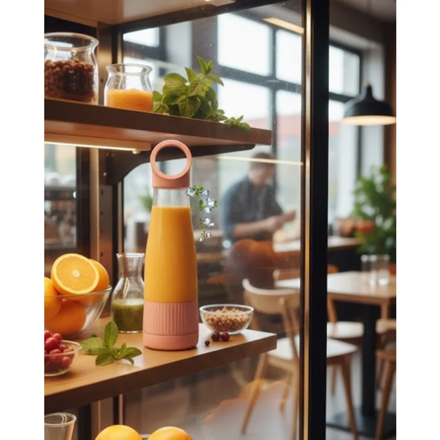 Dinç Store 44 Günlük Kullanıma Uygun USB Şarjlı Smoothie Blender Dinç Store - Beyaz
