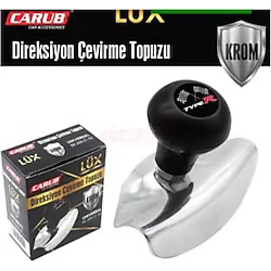 Direksiyon Çevirme Topuzu Armalı Lux Krom