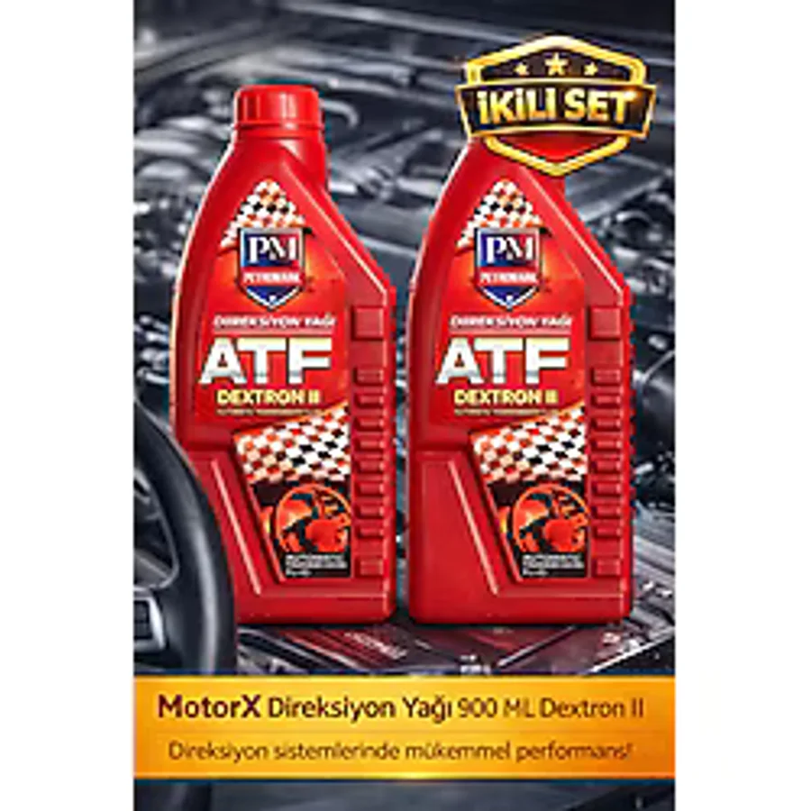 Direksiyon Yağı Dextron Iı 900 Ml 2 Adet İkili Set Motorx