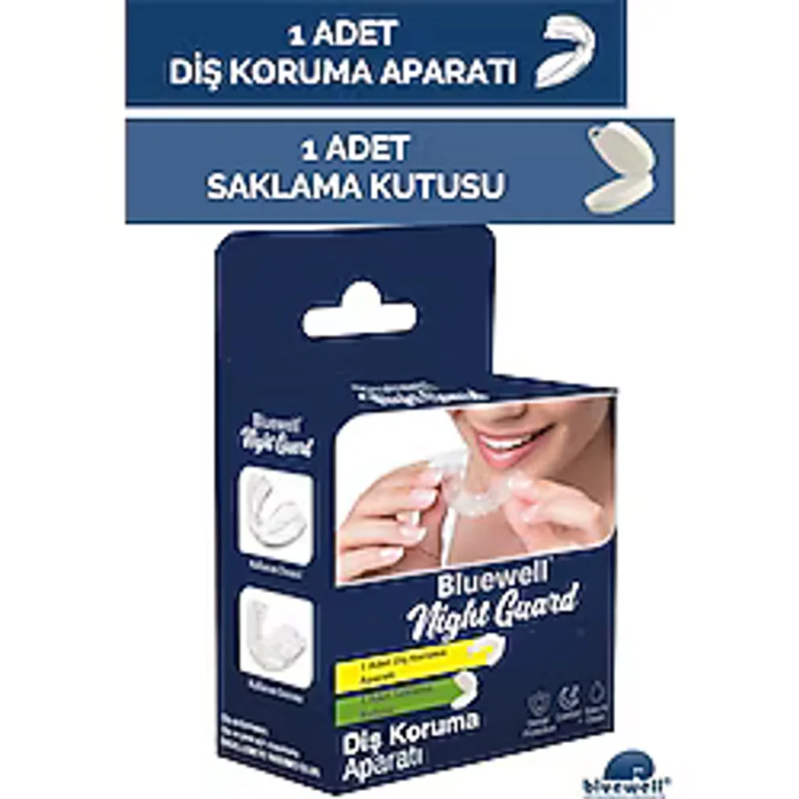 Diş Gıcırdatma Diş Çene Sıkma Önleyici Aparat Silikon Gece Plağı Termoform Dişlik Bruksizm Aparatı