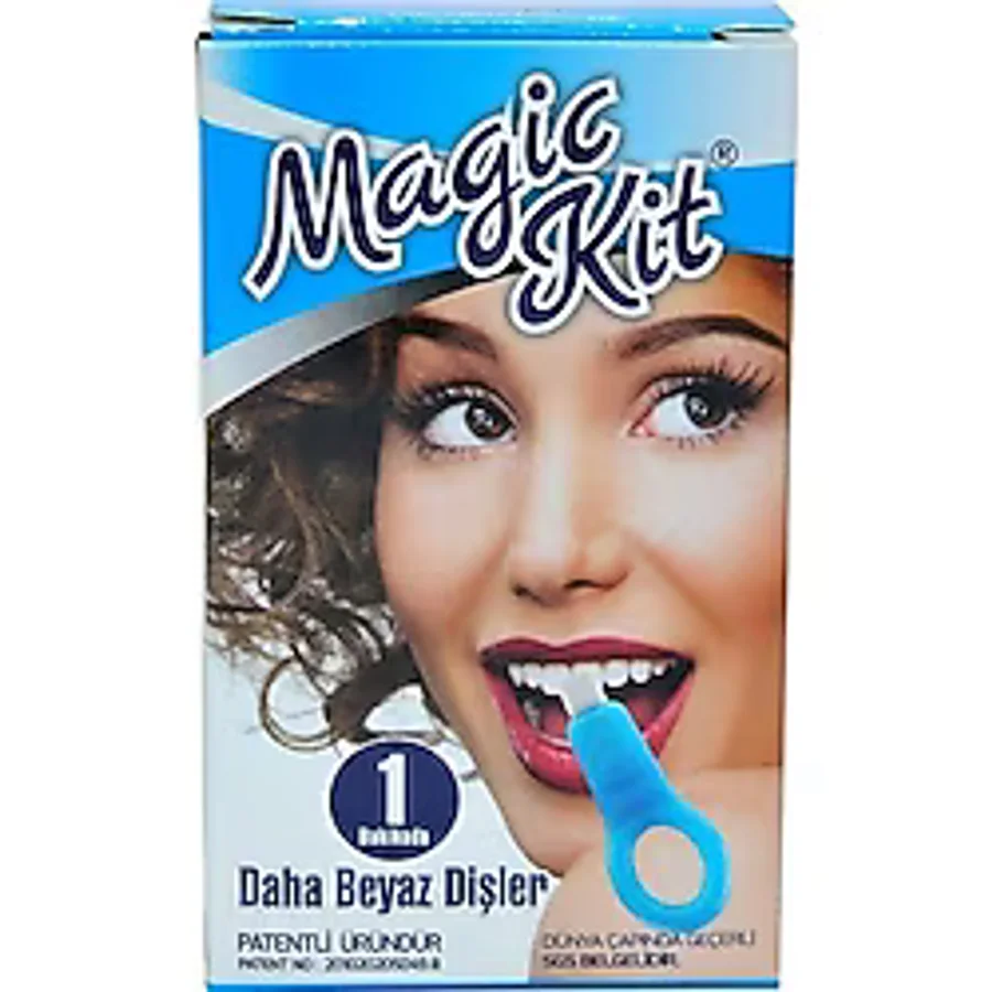 Diş Leke Silgisi 1 Aparatlı + 5 Yedek Süngerli Set 1 Paket