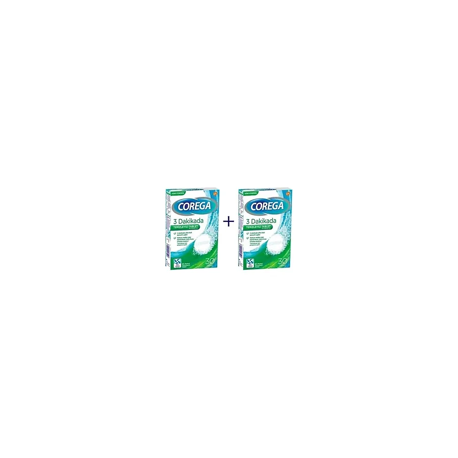 Diş Protez Temizleyici 30 Tablet-2 Adet