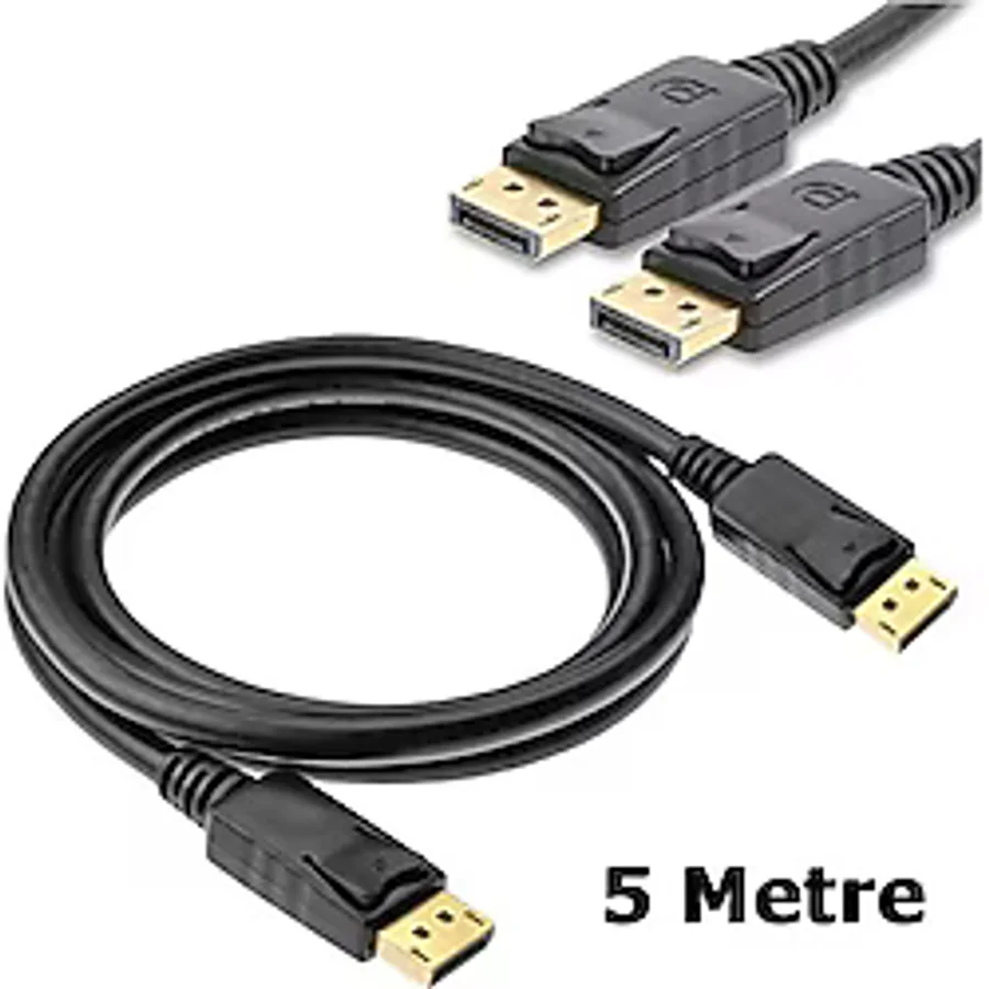 DisplayPort to Display Port Bağlantı Kablosu DP Erkek 5 metre