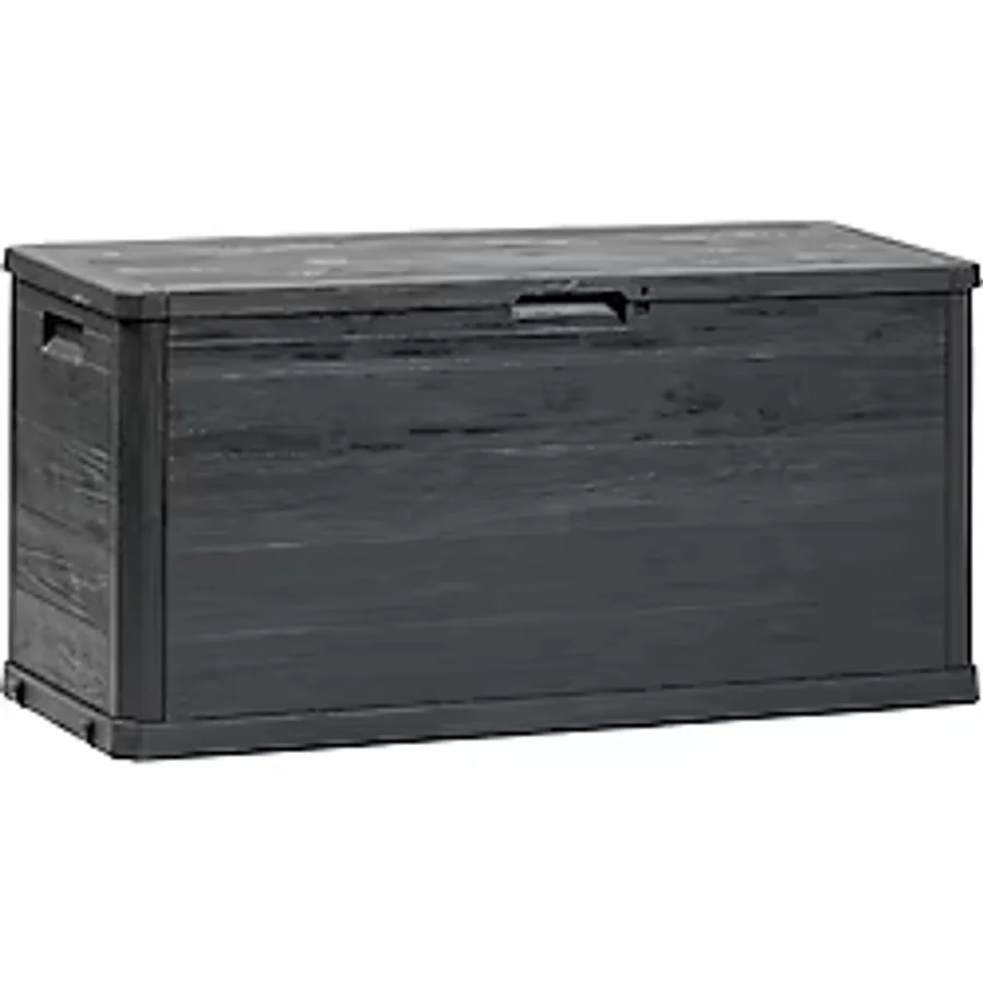 Divona Home Toomax Woody's 280 Bahçe Depolama Sandığı (117 cm x 45 cm x 56 cm ) - Antrasit
