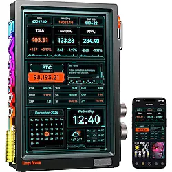 Divoom Times Frame 10.1 Akıllı Kişiselleştirilebilir Dijital Çerçeve, 64GB Siyah