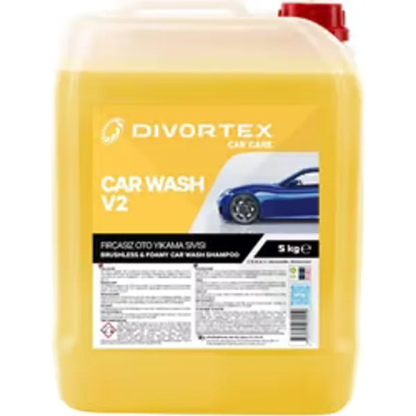 Divortex Car Wash V2 Fırçasız 5 kg Oto Şampuan