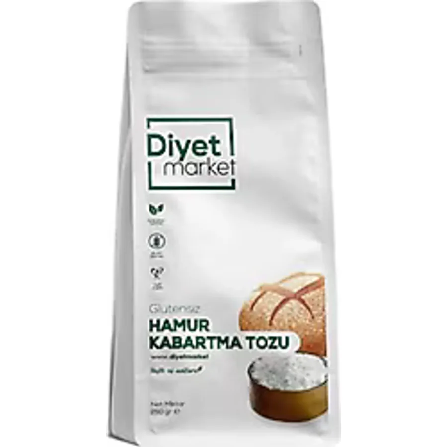 Diyet Market Glutensiz Hamur Kabartma Tozu 250 gr