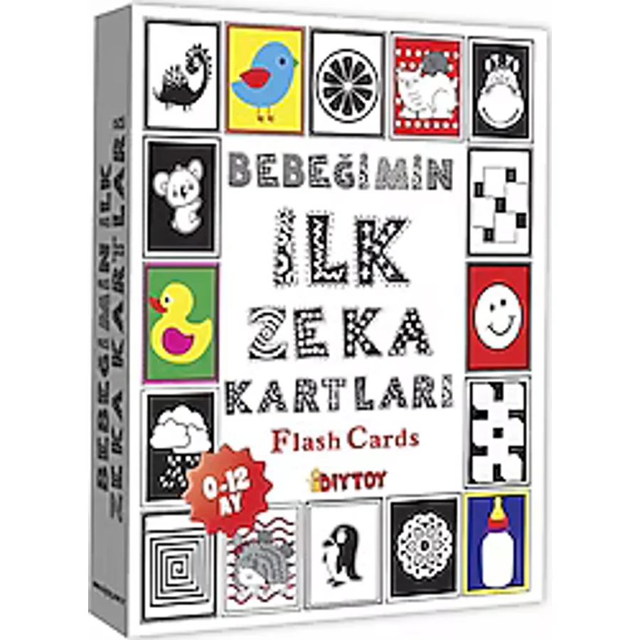 Diytoy Flash Cards Bebeğimin İlk Zeka Kartları 1369