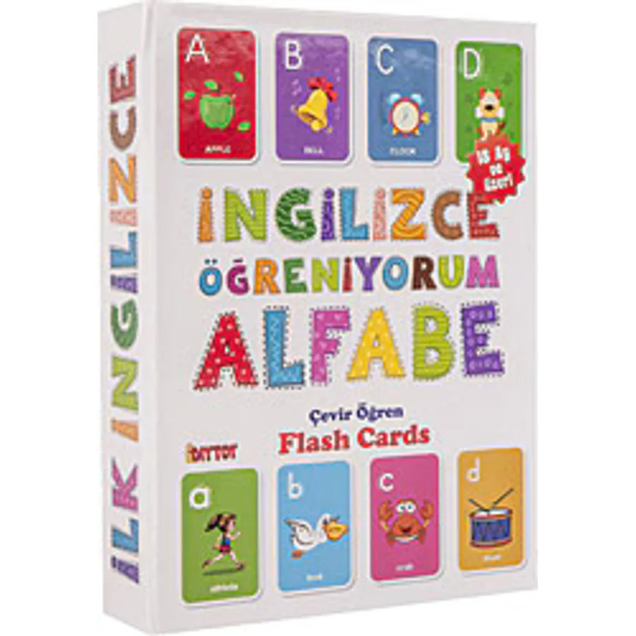 Diytoy İngilizce Alfabe Flash Cards 18 Ay+