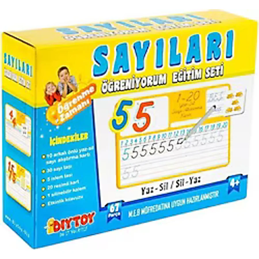 Diytoy Sayıları Öğreniyorum Eğitim Seti 9222