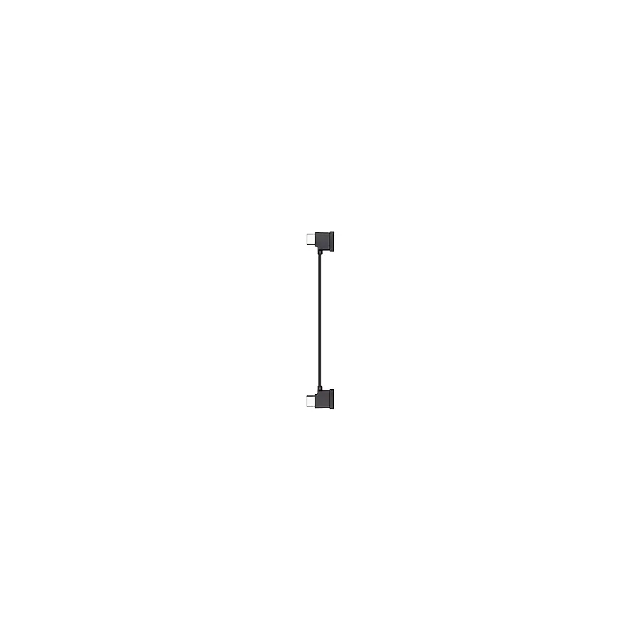 DJI Mavic Air 2 - RC-Kable (USB Type-C Bağlantısı) - RC Kablosu, Mavic Air 2 ile Bağlantı için, Kontrol Cihazı, Drone Aksesuarı için, Siyah