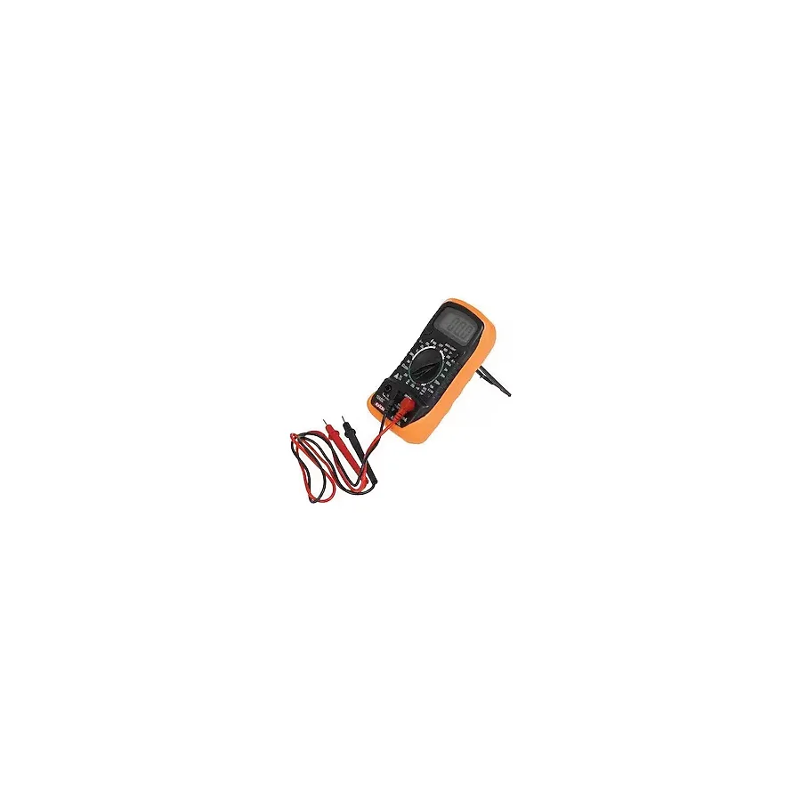 DL830L Dijital Multimetre Ölçü Aleti Volt Amper Ölçer Pil + Kablo