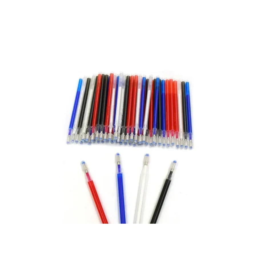 dm dikişmarket Isı Ve Ütü Ile Uçan Karışık Uçan Kalem 1 Paket 100 Adet Kalem Içi Karışık 25x4 Renk