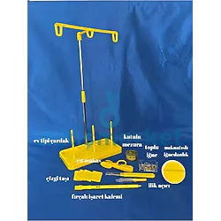 dm dikişmarket PRATİK DİKİŞ SETLERİ (çardak, tplu iğne,iğnedanlık mıknatıslı, çıt makas,ilik açıcı,çizgi taşı)