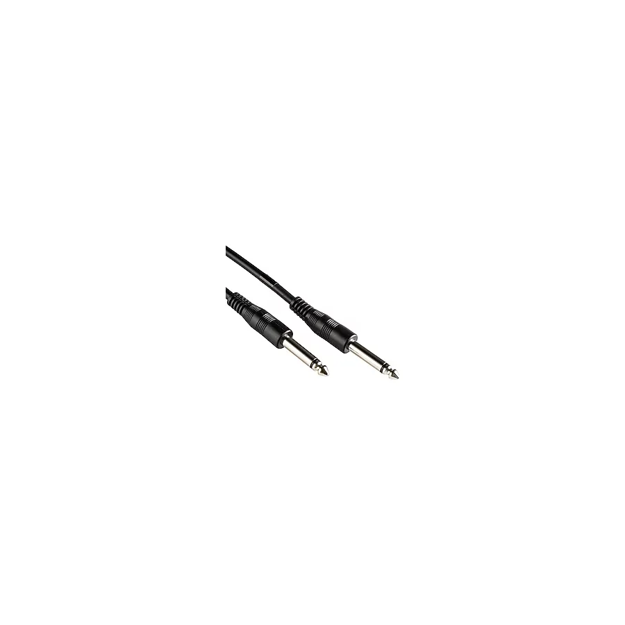 DNR Bilişim Gitar Kablosu 6.33mm Jak-Jak Mono Fiş 6.3mm Elektrik Amfisi 1/4" Klavye Enstrüman 3M. kablo