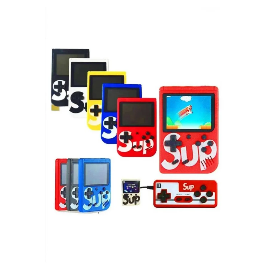 DNR Bilişim Mini Nostalji Mario Atari Sup Taşınabilir 400 Oyunlu Mini Atari Oyun Konsolu
