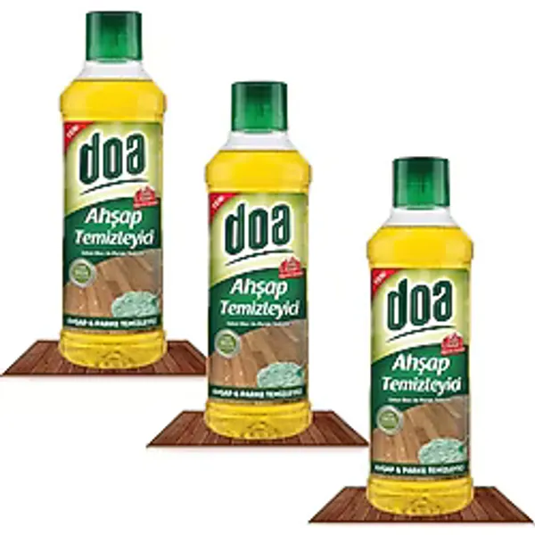 Doa Ahşap Ve Parke Temizleyici 1 Lt X 3 Adet